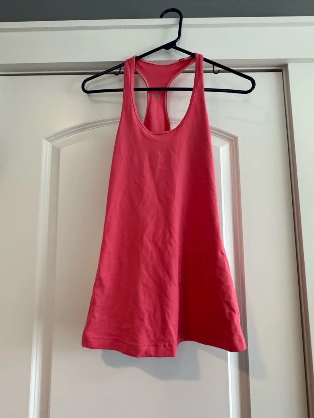 lululemon athletica Coral Pink Racerback Tank Top